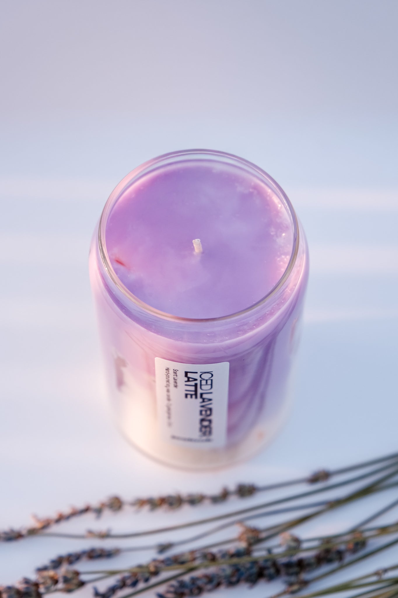 ICED LAVENDER LATTE CANDLE