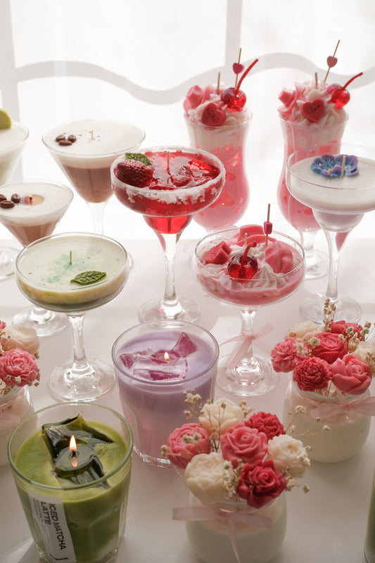 Cocktail Candle Workshop – Snacks & Mocktail with Fresh Fruit Included