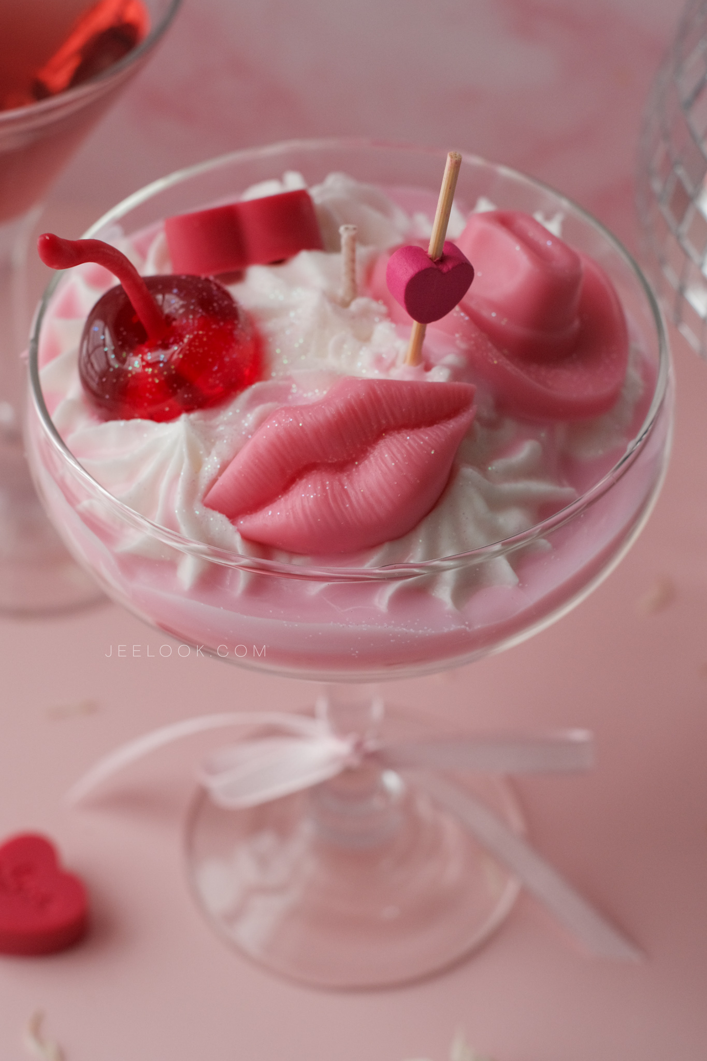 COW GIRL VALENTINE SIP - COUPE GLASS