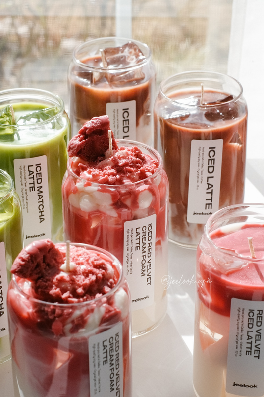 ICED RED VELVET LATTE CANDLE