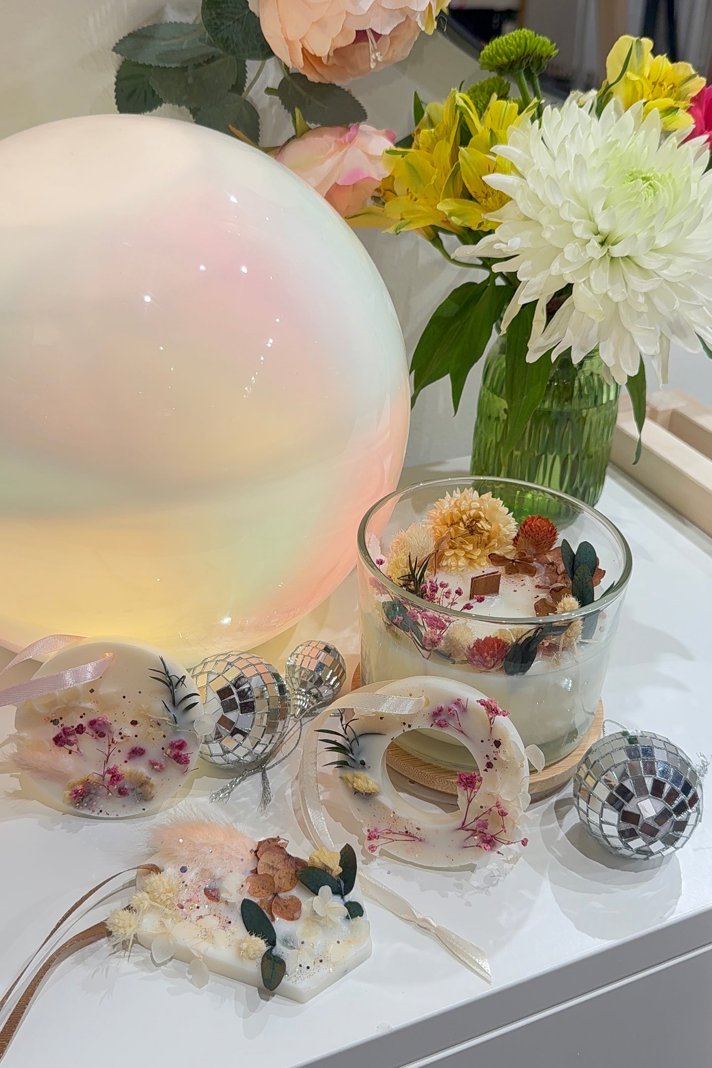 Botanical Candle Workshop – Snacks & Mocktail with Fresh Fruit Included