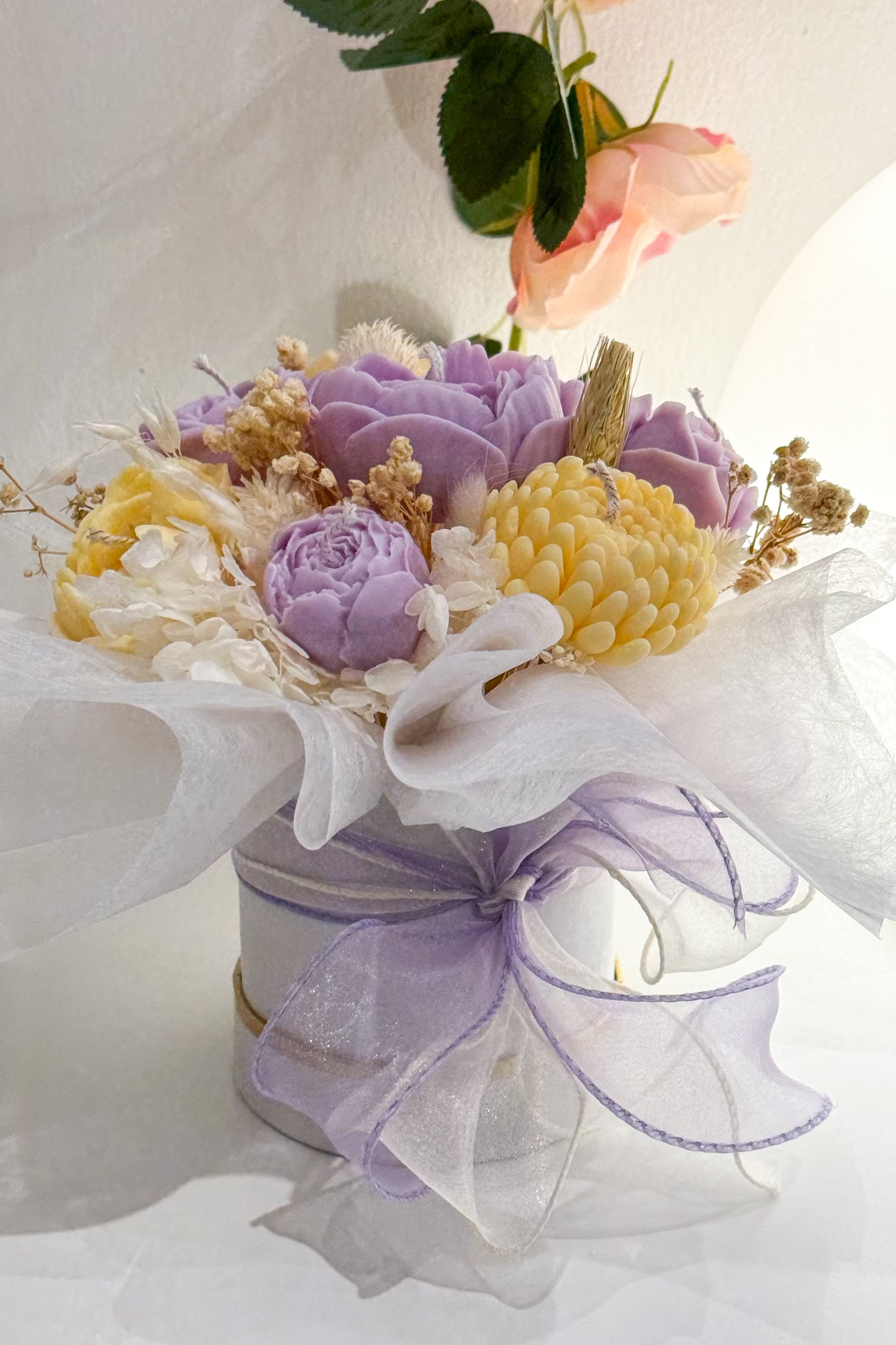 Bouquet Candle Workshop – Snacks & Tea/Coffee included