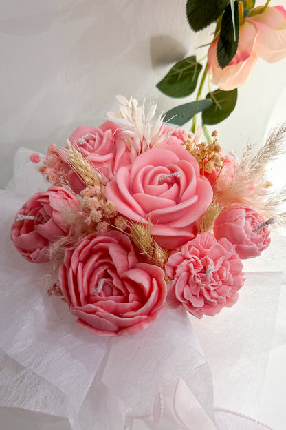 Bouquet Candle Workshop – Snacks & Tea/Coffee included