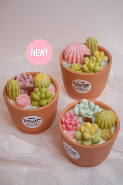 Cactus Candle Workshop – Snacks & Drink Included