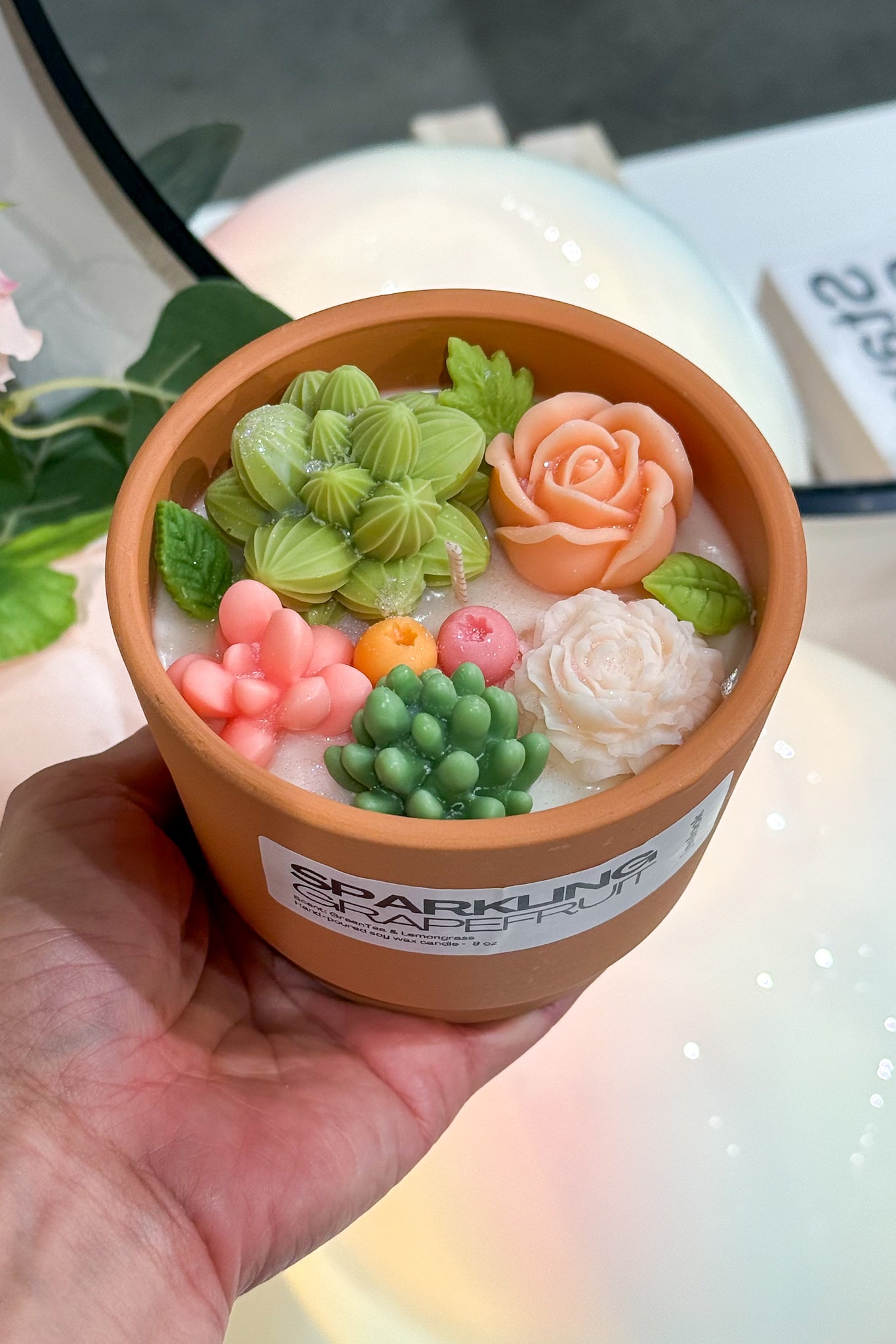 Cactus Candle Workshop – Snacks & Drink Included