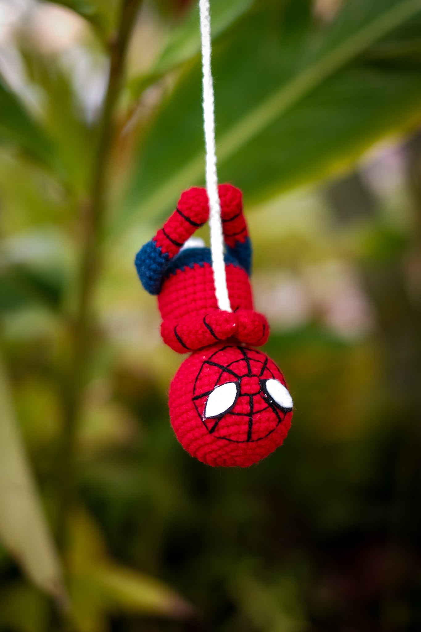 Crochet Hanging Spider-web