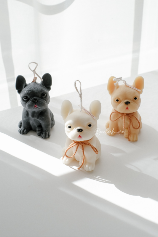 FRENCH BULLDOG CANDLE