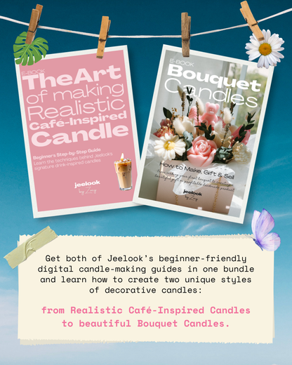 The Ultimate 2-in-1 Candle Making Bundle: Iced Latte & Bouquet Candles