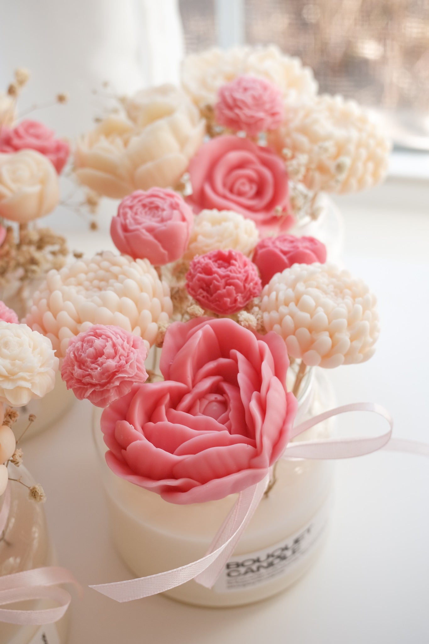 Bouquet Candle Workshop – Snacks & Tea/Coffee included
