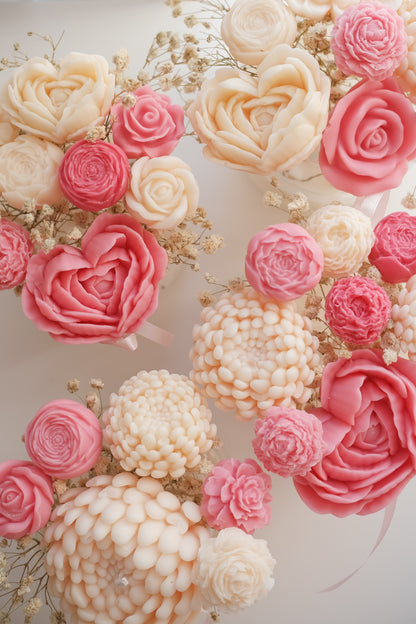 Bouquet Candle Workshop – Snacks & Tea/Coffee included
