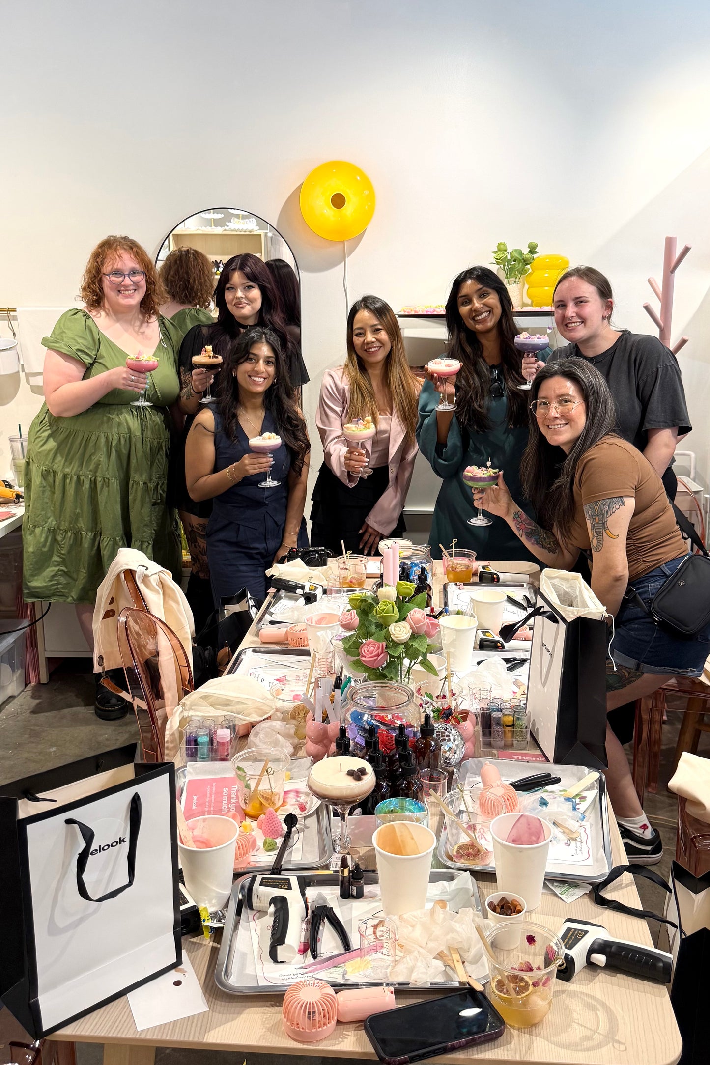 Cocktail Candle Workshop – Handcrafted Drink with Snacks included