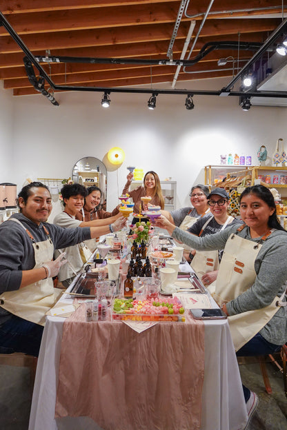 Cocktail Candle Workshop – Snacks & Mocktail with Fresh Berries Included