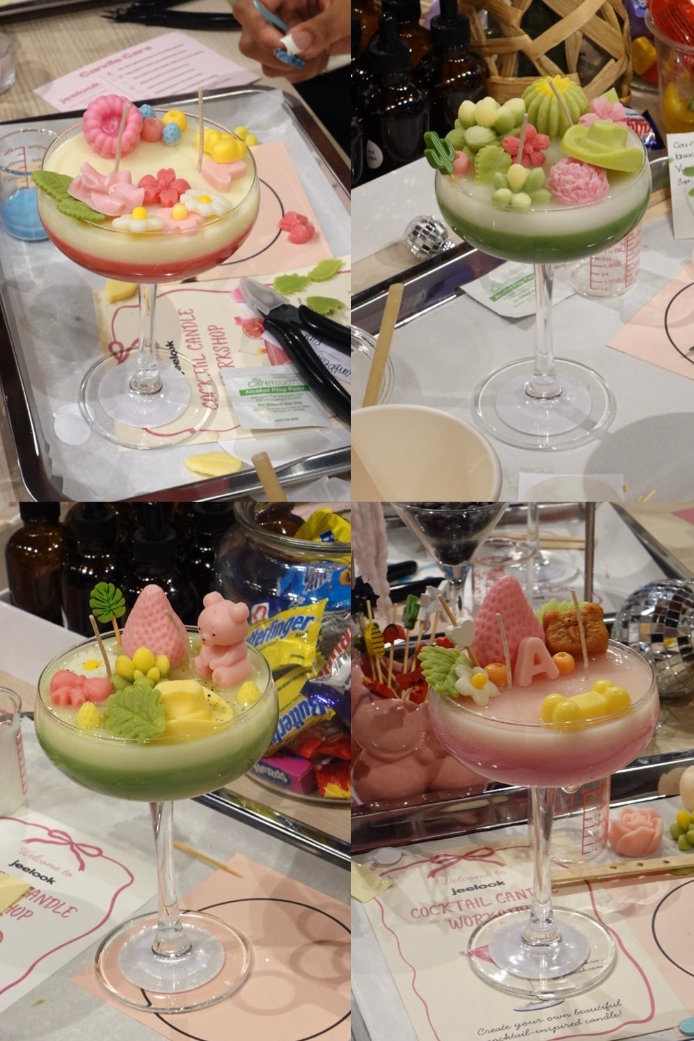 Cocktail Candle Workshop – Handcrafted Drink with Snacks included