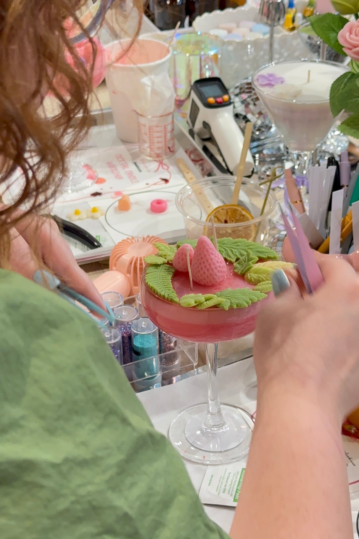 Cocktail Candle Workshop – Handcrafted Drink with Snacks included