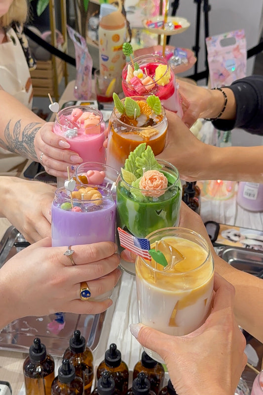 Iced Latte Candle Workshop – Snacks & Drink included