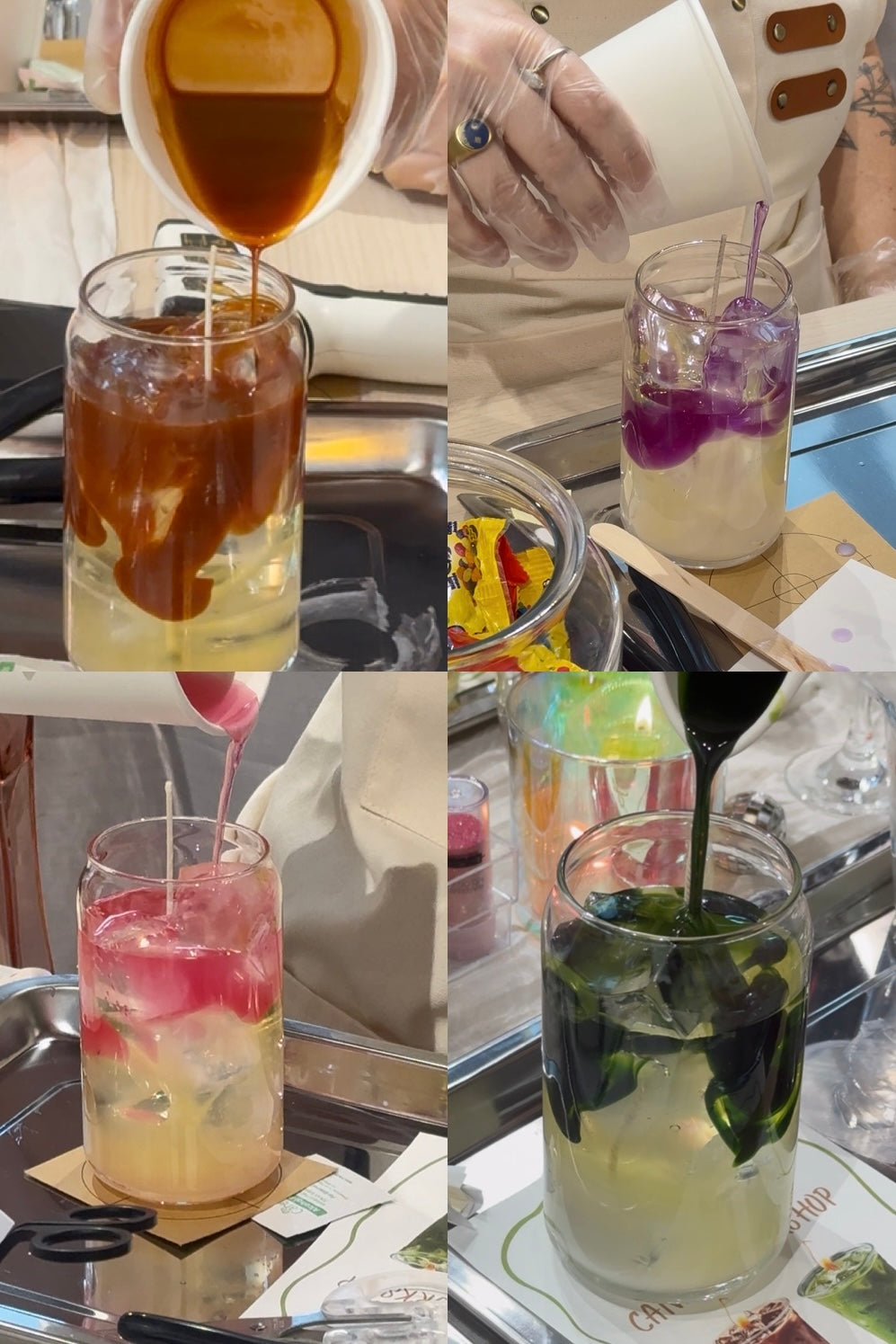 Iced Latte Candle Workshop – Snacks & Drink included
