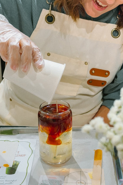 Iced Latte Candle Workshop – Handcrafted Drink with Snacks included