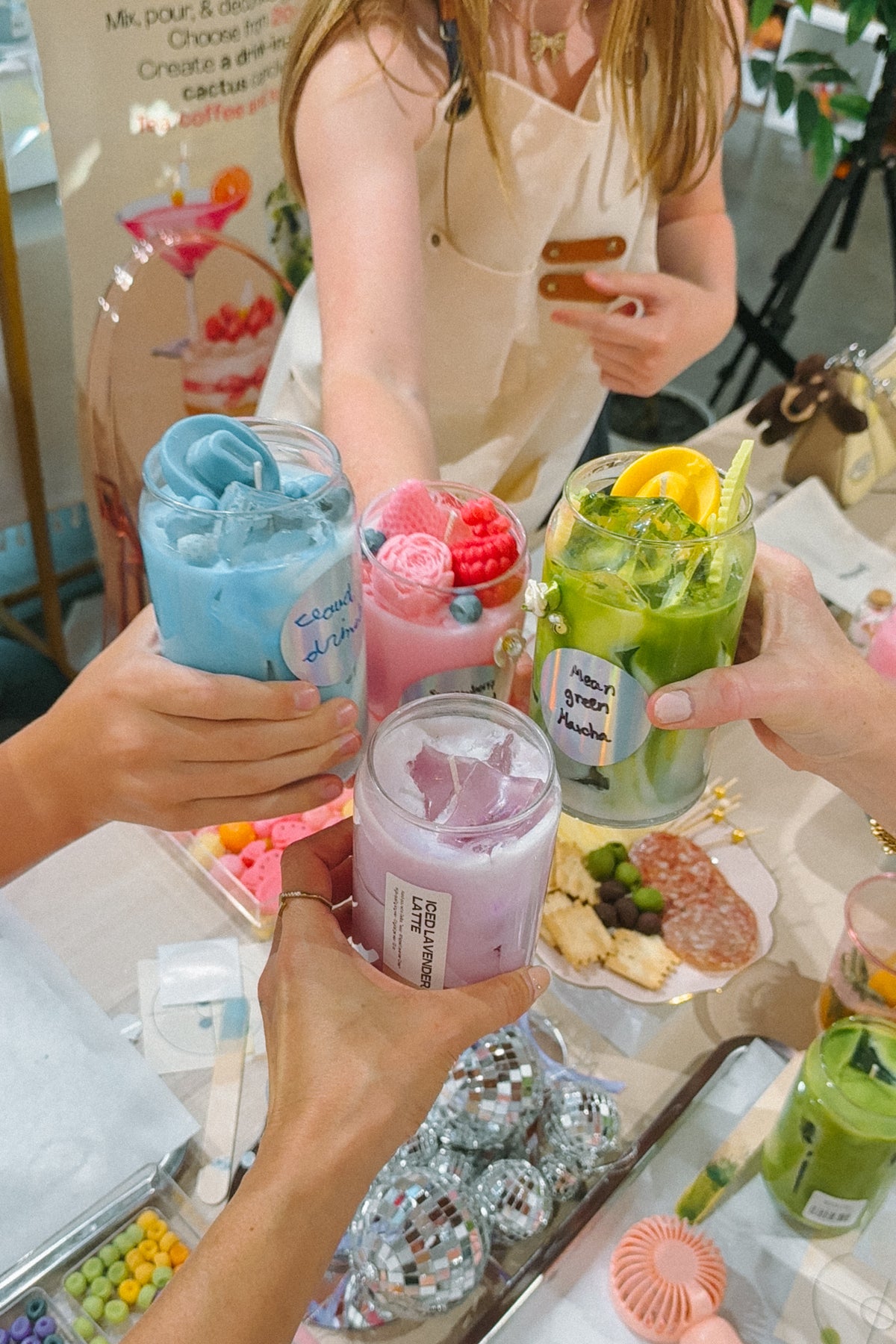 Iced Latte Candle Workshop – Handcrafted Drink with Snacks included