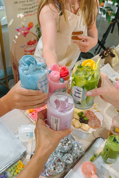 Iced Latte Candle Workshop – Handcrafted Drink with Snacks included