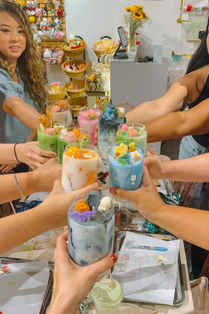Iced Latte Candle Workshop – Handcrafted Drink with Snacks included