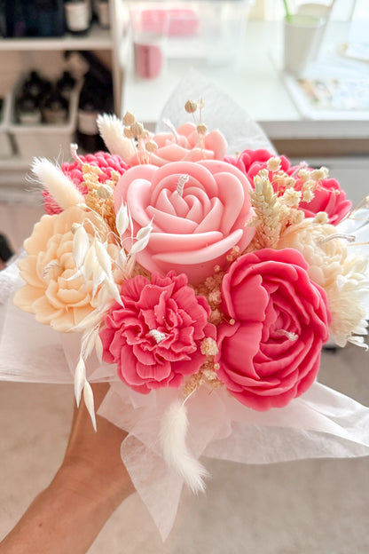 Bouquet Candle Workshop – Snacks & Tea/Coffee included