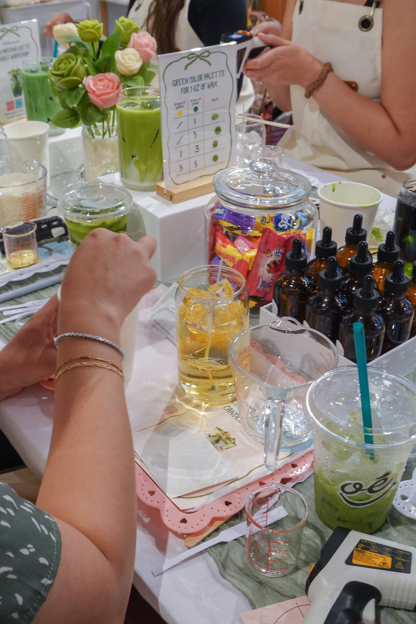 Iced Latte Candle Workshop – Snacks & Drink included
