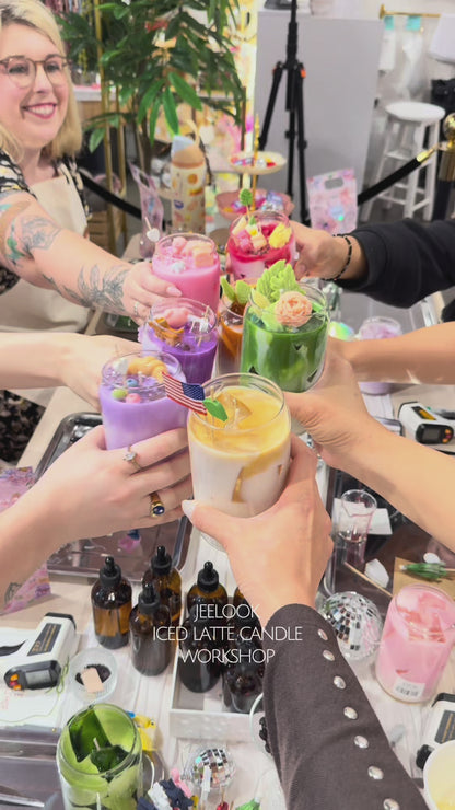 Iced Latte Candle Workshop – Snacks & Drink included