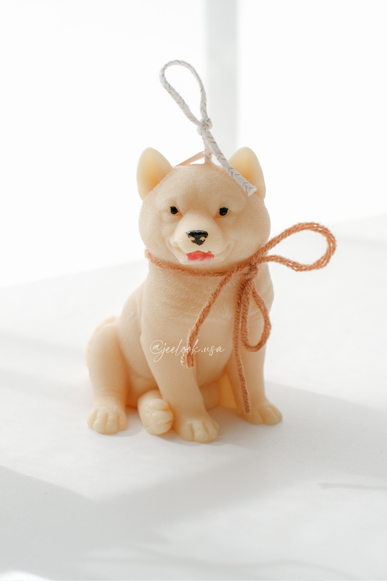 SHIBA INU DOG CANDLE