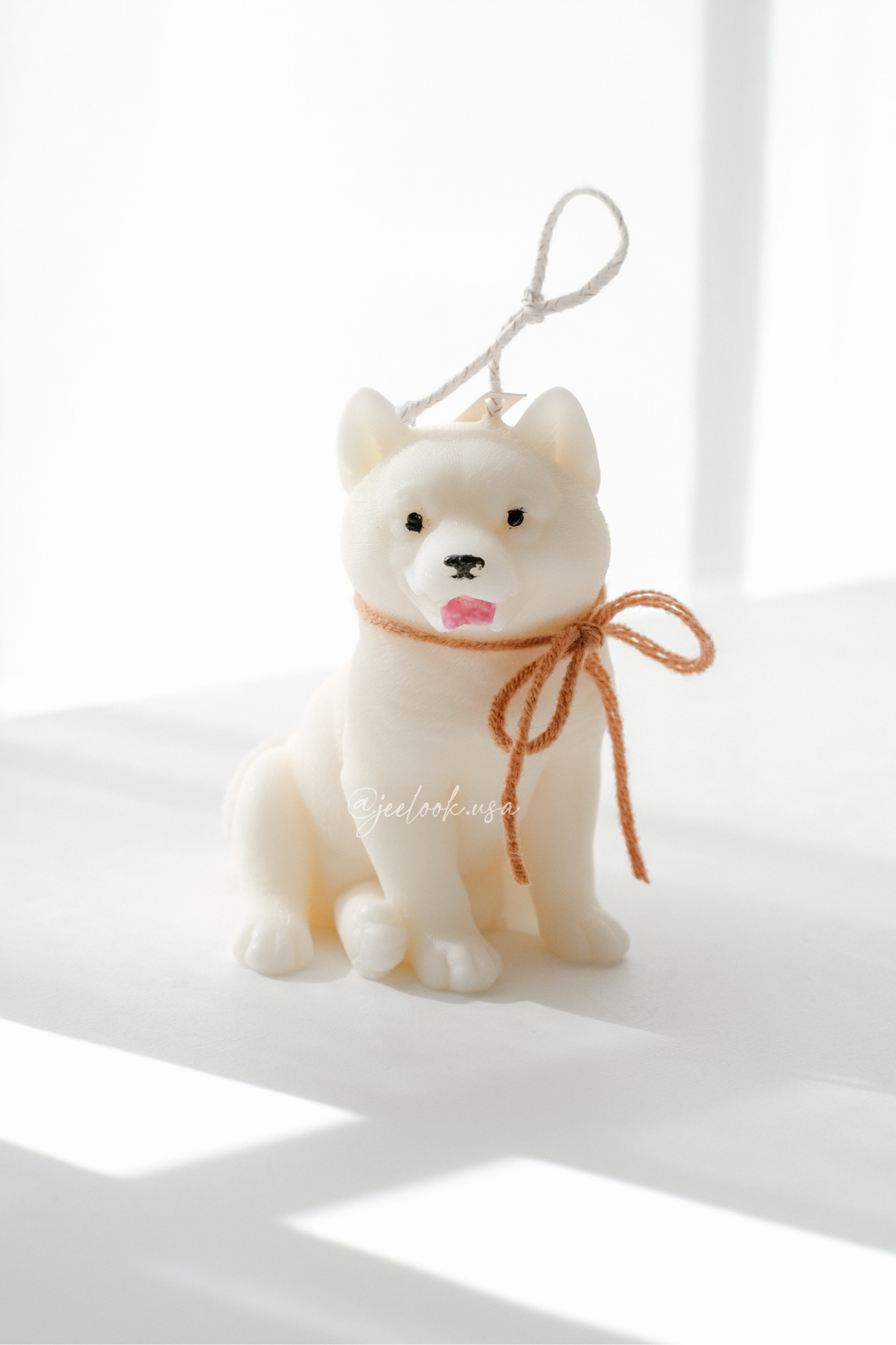 SHIBA INU DOG CANDLE