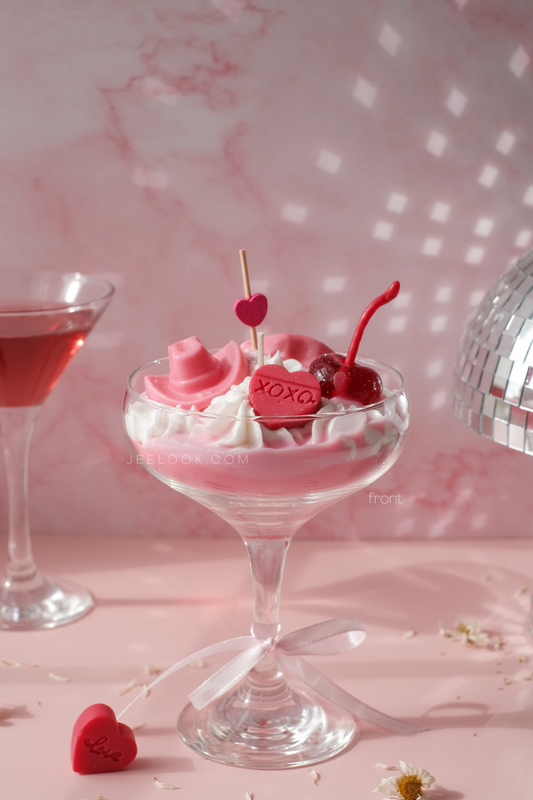 COW GIRL VALENTINE SIP - COUPE GLASS