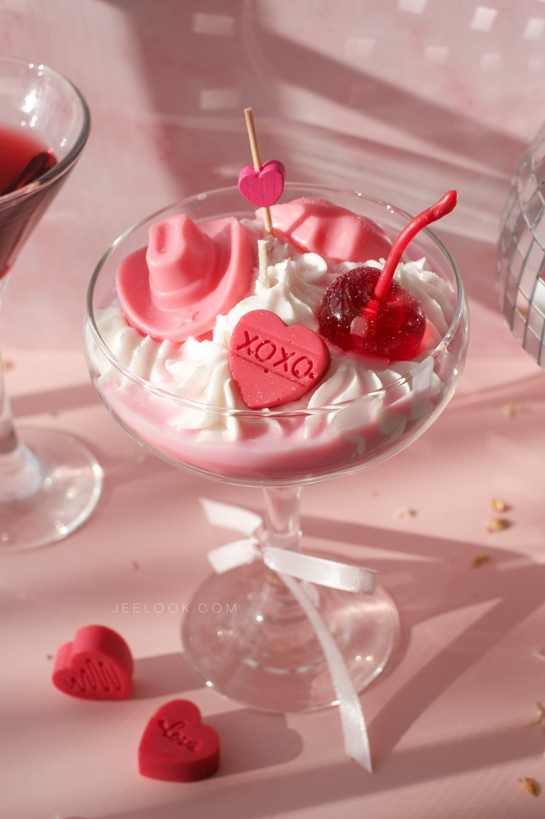 COW GIRL VALENTINE SIP - COUPE GLASS