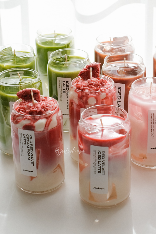 ICED RED VELVET LATTE CANDLE